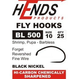Hends Barbless Hooks BL 500 Scud/Pupa